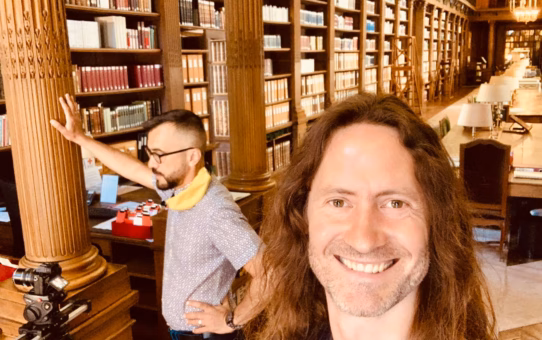 Avec Stéphane Cascino à l’Académie