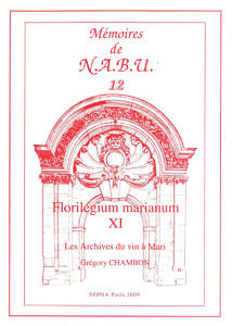 Chambon Florilegium marianum XI